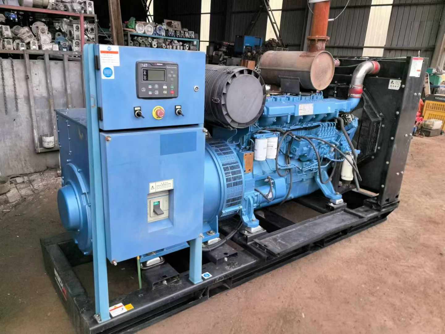 乐安500kW 柴油发电机组可带动设备功率的计算公式是什么？